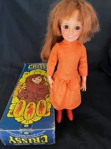 MOVIN' GROOVIN' CRISSY by Ideal DOLL W/ BOX and ORIG OUTFIT, Hair Grows 1970's - Picture 1 of 7