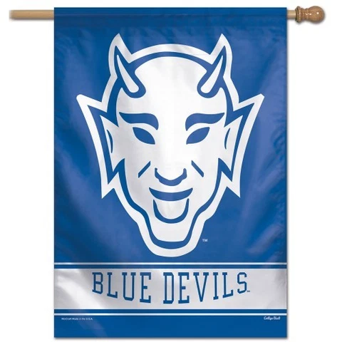 DUKE BLUE DEVILS CLASSIC COLLEGE VAULT COLLECTION 28"X40" HOUSE FLAG WALL BANNER Cover