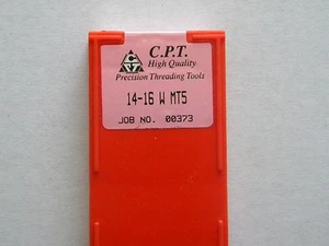 Placas para fresado roscado de C.P.T., 14 - 16 W MT 5 - Imagen 1 de 2