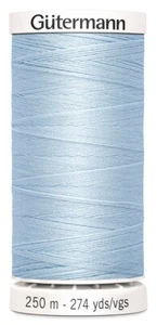 Gutermann 250P-207 Sew-All Thread 274yd-Echo Blue - Picture 1 of 1