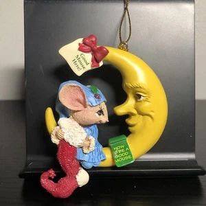Ratón y luna adorno de Navidad (Cómo ser un buen ratón) - Imagen 1 de 7