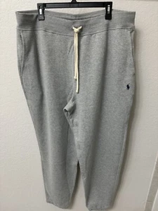 Polo Ralph Lauren Herren Baumwollmischung Fleece Jogginghose Sweatpants Gr. 2XLT Grau Rarität - Bild 1 von 4
