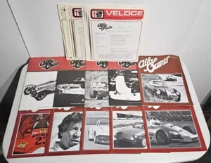 Vintage 1970's / 1980's Alfa Owner & Veloce Magazine Lot Alfa Romeo - Picture 1 of 16