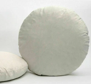 2X 20" inches Round (50 cm) Duck Feather Cushion Pads inner inserts scatters - Picture 1 of 2