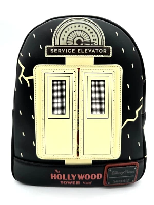 Disney Parks Tower of Terror Stitch Donald Mickey Loungefly Backpack NWT 2024 - Image 1 of 4
