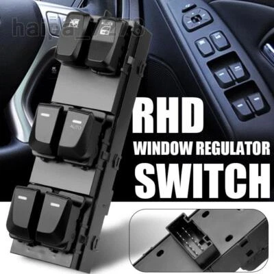 Главный электрический выключатель стеклоподъемника правосторонний для Hyundai IX35 2010-2017 - Изображение 1 из 4