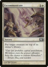 FOIL Excommunicate | MtG Magic Magic 2010 (M10) | English | Near Mint