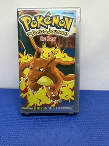 Pokemon  The Johto Journeys  FIRE POWER (VHS, 2001) LIGHTLY USED - Picture 1 of 5