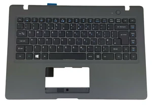 NEW ACER ASPIRE ONE 14 AO1-431 PALMREST WITH KEYBOARD UK - Zdjęcie 1 z 2