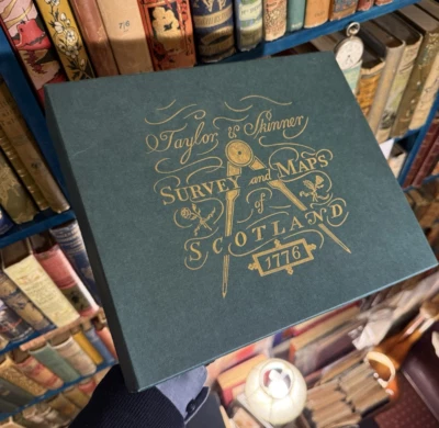 Taylor and Skinner Survey and Maps of the Roads of Scotland 1776: en caja Foto 1 de 4