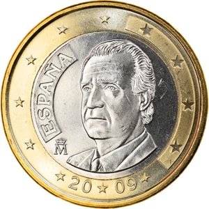 [#819745] Hiszpania, Euro, 2009, Madrid, MS(65-70), Bimetaliczny, KM:1073 - Zdjęcie 1 z 2