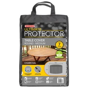 Bosmere Ultimate Protector runde Tischdecke Größen 4 bis 6 Sitzplätze anthrazitgrün - Bild 1 von 10