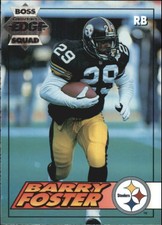 1994 Collector's Edge Silver Pittsburgh Steelers Football Card #168 Barry Foster