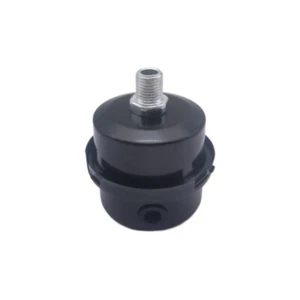 1/4" NPT Air Compressor Intake Filter Silencer Metal Housing and Element NEW - Picture 1 of 2