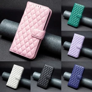 Echt Leder iPhone 16 Pro 15 14 13 12 Handy Tasche Flip Case ​Schutz Hülle Wallet - Picture 1 of 15