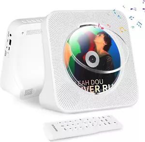 Portable CD Player with 4000Mah Battery Rechargeable, Support Bluetooth, FM Radi - Picture 1 of 7