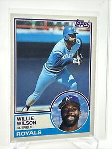 1983 Topps Willie Wilson Baseball Card #710 NM-Mint FREE SHIPPING