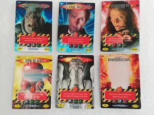 Doctor Who Battles In Time Invader Complete Ultra Rare Set Bundle UR 6 Cards - Picture 1 of 3