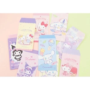 12 Sanrio Envelopes Letter Hello Kitty Kuromi Greeting Card Message Cinnamonroll - Picture 1 of 16