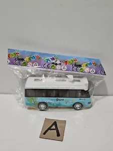 Simulation Bus Toys Model With Sound & Light And Opening Doors Vehicle Kids - Picture 1 of 7