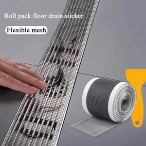 Anti-blocking Filter Screen Disposable Floor Drain Sticker Cover Hair Catcher US - Picture 1 of 21