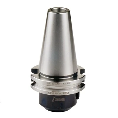 ICARBIDE NEW 1PC CAT40 1" X 1.75" END MILL TOOL HOLDER G2.5 25000RPM TIR0.0001" CNC
