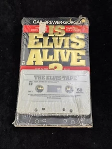 IS ELVIS ALIVE? Paperback Book & Cassette Tape Brewer-Giorgio 1988 Sealed New - Picture 1 of 3