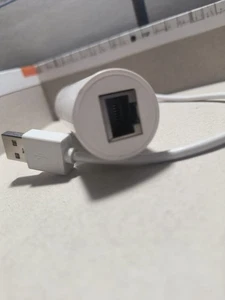 Cable adaptador HUB USB 2.0 de 3 puertos Ethernet de red USB a LAN - Imagen 1 de 3