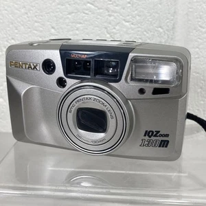 Pentax IQZoom 130M 35mm AF Point & Shoot Camera 38mm-130mm - Flash Always On - Picture 1 of 11