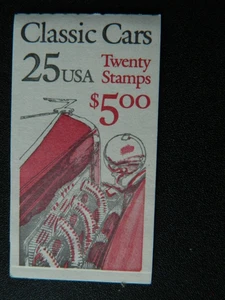 US SC# 2385A BK164 CLASSIC CARS MNH UNEXPLODED - Picture 1 of 2