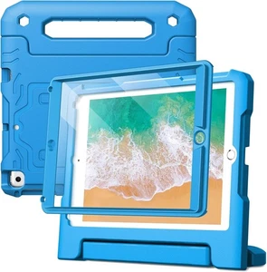 JETech Children's Case for iPad 9.7 6th/5th Gen Stand Handle & Screen Protector - Picture 1 of 8