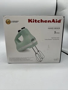 KitchenAid Batidora de Mano Ultra Potencia 5 Velocidades con Turbo Batidores KHM512C Azul Hielo - Imagen 1 de 7