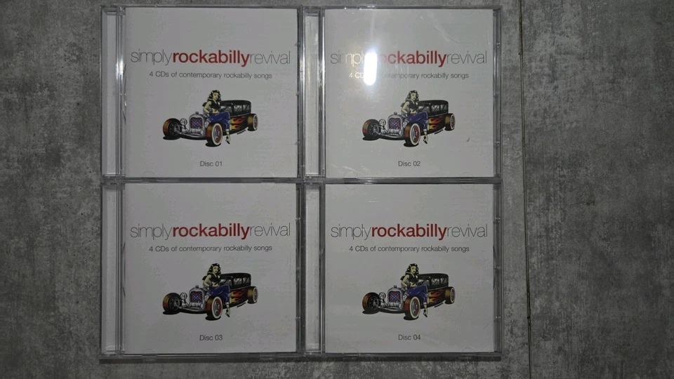Simply Rockabilly REVIVAL 4 Cd - Bild 1 von 4