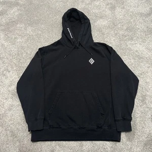Black Diamond Men's Ski Outdoor Logo Hoodie Black Size Medium - Picture 1 of 8
