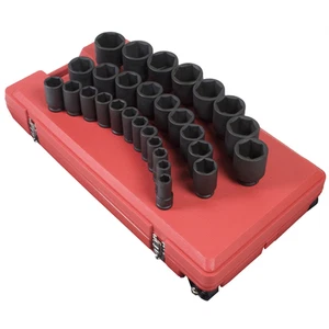 Sunex 4695 SUNEX 3/4" Drive 29 Piece SAE Deep Impact Socket Set - Picture 1 of 1