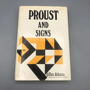 PROUST AND SIGNS By Gilles Deleuze Hardcover - Picture 1 of 10