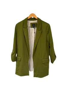 Blazer donna Jules & Leopold verde oliva taglia large nuovo senza etichette - Foto 1 di 4