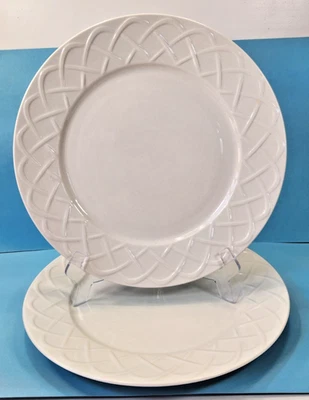 2 ONEIDA PICNIC 12 英寸 CHOP PLATES 石器 — 第 1/4 张图片