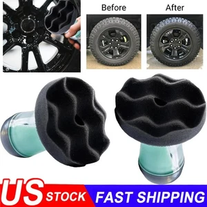 Auto Reifen Glanz Pinsel Autoreifen Glanz Applikator Pinsel mit Ständer Tragbar - USA - Bild 1 von 17