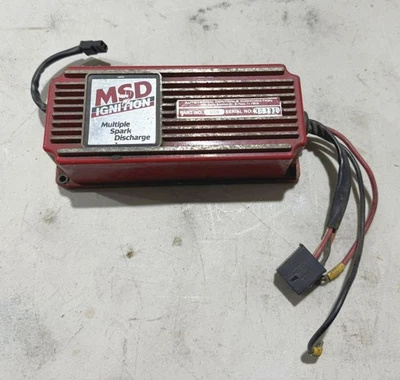 MSD 6200 Ignition Box Autotronic Controls Electronic Tach Race Drag Car NHRA - Image 1 of 3
