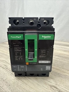 Square D HDL HDL36150 3 Pole 150 Amp 600V Circuit Breaker New no box - Picture 1 of 4