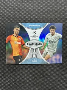 2019-20 Topps Chrome UCL Júnior Moraes / Taison compagno di squadra Sensations #TS-MT - Foto 1 di 2