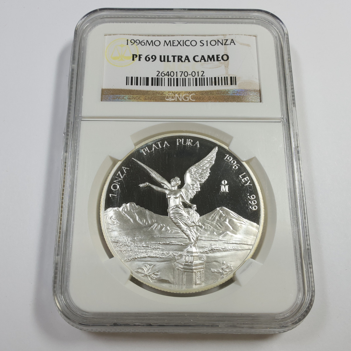 メキシコ リベルタード銀貨 1オンス 1992年製