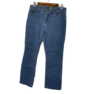 Beau Jeans blau Damen 12 mittelschwer zierliche Länge Bootcut mittlere Waschung - Bild 1 von 15