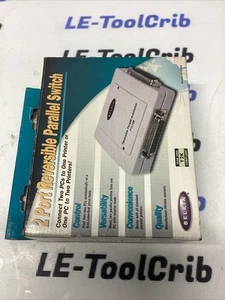 Belkin 2 port reversible parallel switch F1U109 J-701 - Picture 1 of 8