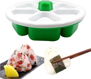 DIY Triangle Sushi Mold, Food Grade BPA Free Onigiri Maker Onigiri Rice Mold - Picture 1 of 5