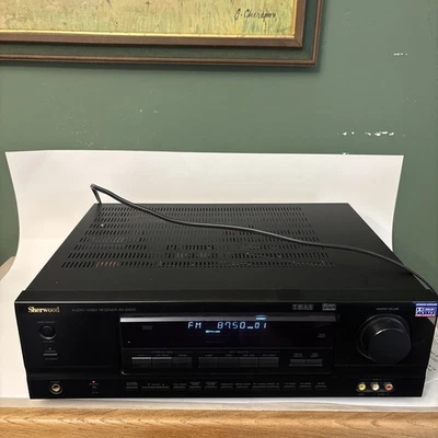 Sherwood RD-6500 audio Video Home Theater Stereo Receiver ~ 5.1 CH ~ Working - Image 1 of 4