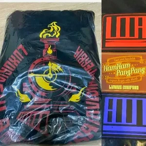 Limbus Company Zip up hoodie Patch Set Busan limited HamHamPangPang Black - Picture 1 of 3