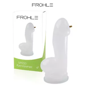 Fröhle SP010 Realistic Penis Cylinder XL Transparent Accessories Penis Pump - Bild 1 von 5