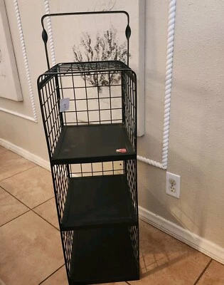 RARO Pottery Barn Gabrielle Sistema Organizador Colgante Alambre de Metal Multi Estante Foto 1 de 4